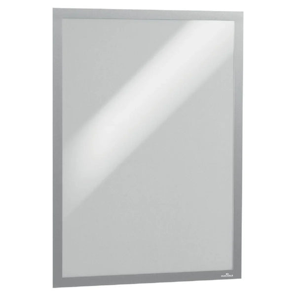 Durable Duraframe Poster Frame A2 Silver 505323 - SuperOffice