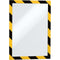 Durable Duraframe Security Frame A4 Yellow/Black High Visibility Pack 2 4944130 - SuperOffice