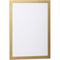 Durable Duraframe Sign Holder Adhesive Back A4 Gold Pack 2 487230 - SuperOffice