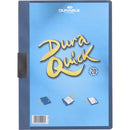 Durable Duraquick Clip File 20 Sheet Capacity A4 Blue 227006 - SuperOffice