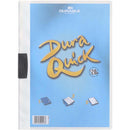 Durable Duraquick Clip File 20 Sheet Capacity A4 White 227002 - SuperOffice