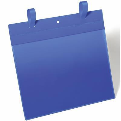 Durable Logistics Pockets With Loop Binder Landscape A4 Pack 50 175107 - SuperOffice