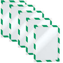 Durable Magnetic Frame Security A4 Green/White Pack 5 4945131 - SuperOffice