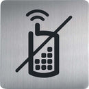 Durable Pictogram Sign Square No Mobile Phone 150Mm 496323 - SuperOffice