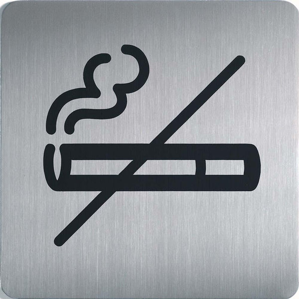 Durable Pictogram Sign Square No Smoking 150Mm 495323 - SuperOffice
