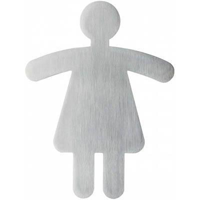 Durable Pictogram Sign Wc Ladies 91 X 120Mm 495023 - SuperOffice
