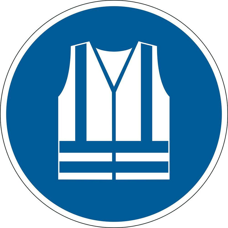 Durable Safety Marking 'Use Safety Vest' 173506 - SuperOffice