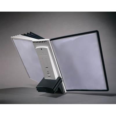 Durable Sherpa Display System Extension Module With 10 Panels 581122 - SuperOffice