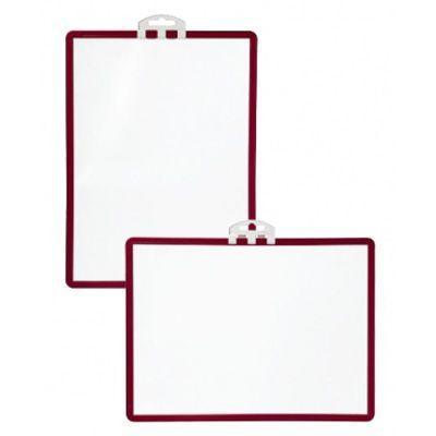 Durable Sherpa Infopanel Portrait/Landscape A4 Red 561303 - SuperOffice