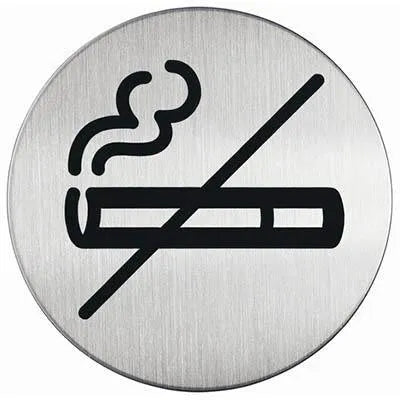 Durable Signage No Smoking 83mm 491123 - SuperOffice