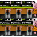 Duracell AA Rechargeable Batteries Charging 12 Pack 5017029 (6x2 AA Rechargeable) - SuperOffice