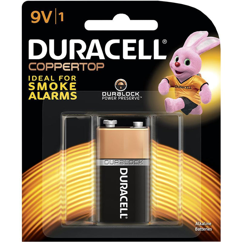 Duracell Coppertop 9V Battery 82189588 - SuperOffice