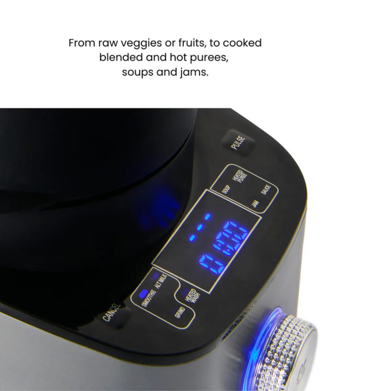 Durapres Blender Cook Blend Pro Digital Cooking Black/Silver DHB850 - SuperOffice