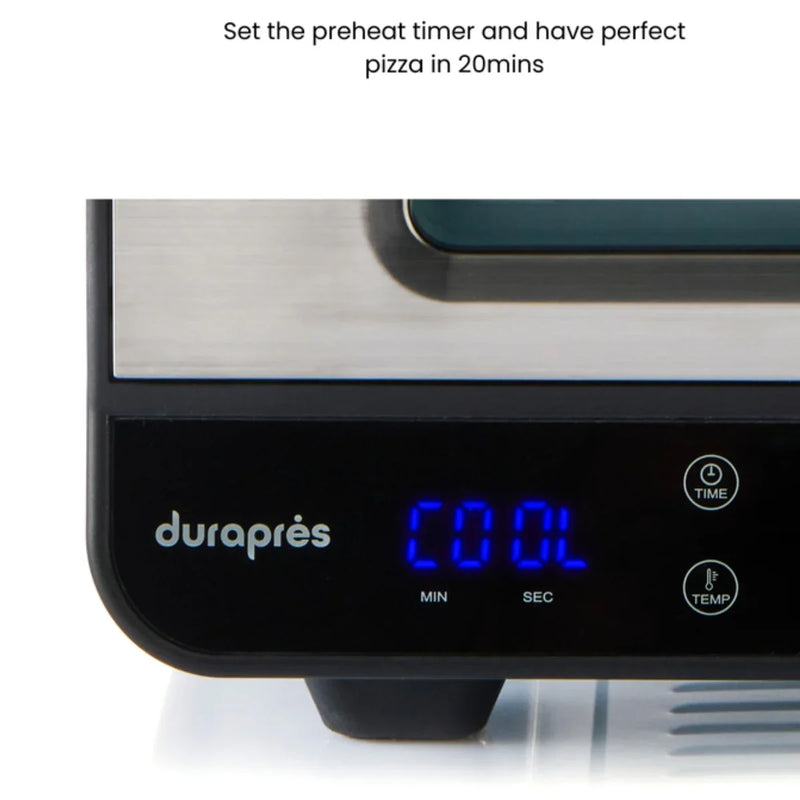 Durapres Pizza Oven Slice Master Digital with Pizza Peel DPZ800 - SuperOffice