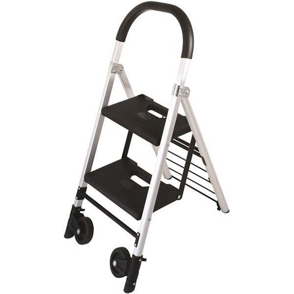 Durus Folding 2 Step Ladder And Cart 100852030 - SuperOffice