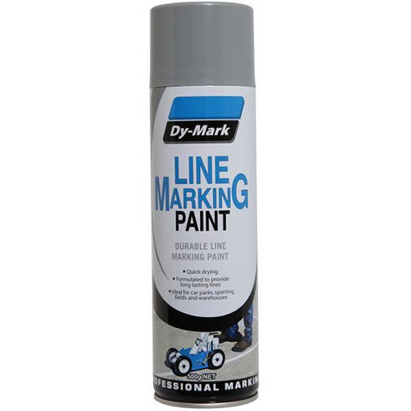 Dy-Mark Line Marking Spray Paint 500g Grey B845732 - SuperOffice