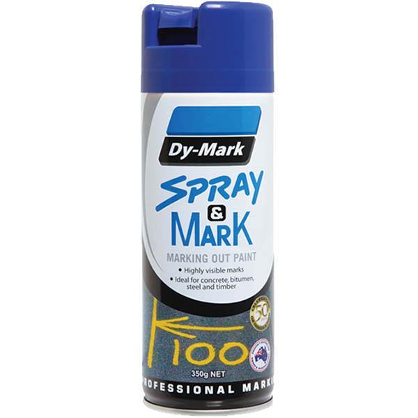 Dy-Mark Spray And Mark Layout Paint Blue B851206 - SuperOffice