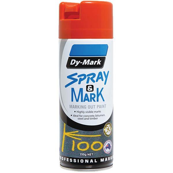 Dy-Mark Spray And Mark Layout Paint Orange B851209 - SuperOffice