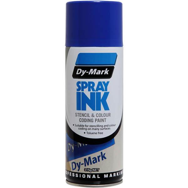 Dy-Mark Stencil And Colour Coding Spray Ink Blue B845909 - SuperOffice