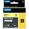 Dymo 1734525 Rhino Industrial Tape Flexible Nylon 24Mm Black On Yellow 1734525 - SuperOffice