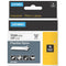 Dymo 18488 Rhino Industrial Tape Flexible Nylon 12mm Black On White 18488 - SuperOffice