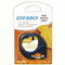 Dymo 18771 Letratag Labelling Tape Iron On 12Mm X 2M Black On White 18771 - SuperOffice