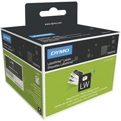 Dymo 30374 Lw Labels Appointment Business Cards Non Adhesive 89 X 51Mm Pack 300 S0929100 - SuperOffice