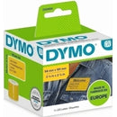 Dymo 99014 Yellow 2133400 Labelwriter Standard Shipping Labels 54x101mm 220 Labels Roll 2133400 - SuperOffice