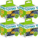 Dymo 99014 Yellow 2133400 Labelwriter Standard Shipping Labels 54x101mm Pack 4 2133400 (4 Pack) - SuperOffice