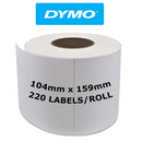 Dymo LabelWriter 4XL/5XL 220 Shipping Labels Roll 104X159mm S0904980 eParcel Courier S0904980 - SuperOffice