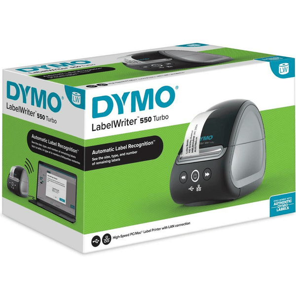 Dymo Labelwriter LW550 Turbo Fast Address Label Printer Machine Labeller SD2119730 (Turbo 550) - SuperOffice