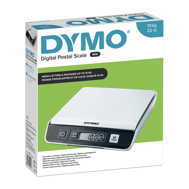 Dymo M10 Digital Scale Weigher 10Kg USB 2g Increments Postal Shipping S0929010 - SuperOffice