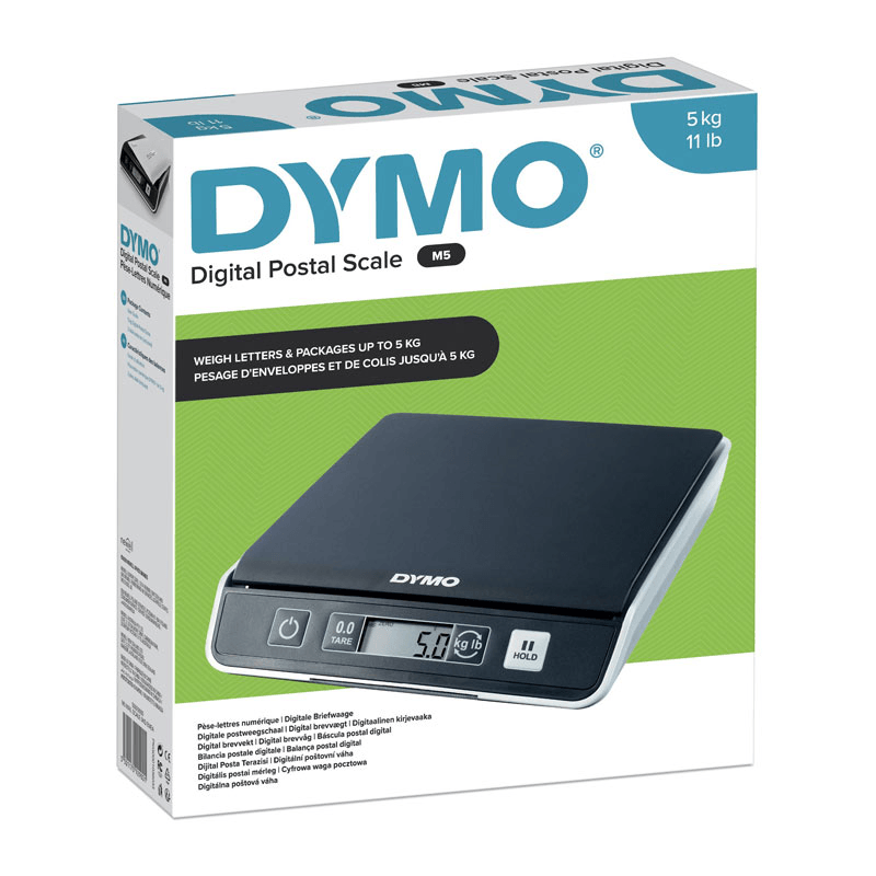 Dymo M5 Digital Scale Weigher 5Kg USB 2g Increments Postal Shipping S0929000 - SuperOffice