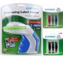 Dymo Organiser Xpress Manual Label Maker Labeller Hand Held + 3 Colour + 3 Black Tapes Xpress + 3 Colour + 3 Black - SuperOffice
