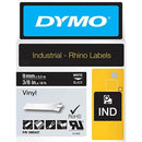 Dymo Rhino Industrial Tape Vinyl 9Mm White On Black 1805437 - SuperOffice