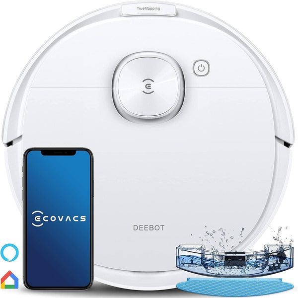ECOVACS DEEBOT N8 Pro Robotic Vacuum Cleaner Robot 2300Pa Suction DLN26-21EH - SuperOffice