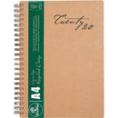 Ecowise 2021 100% Recycled Cover Diary Day To Page Wiro Bound A4 41SECB21 - SuperOffice