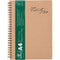 Ecowise 2021 100% Recycled Cover Diary Week To View Wiro Bound A4 47SECB21 - SuperOffice
