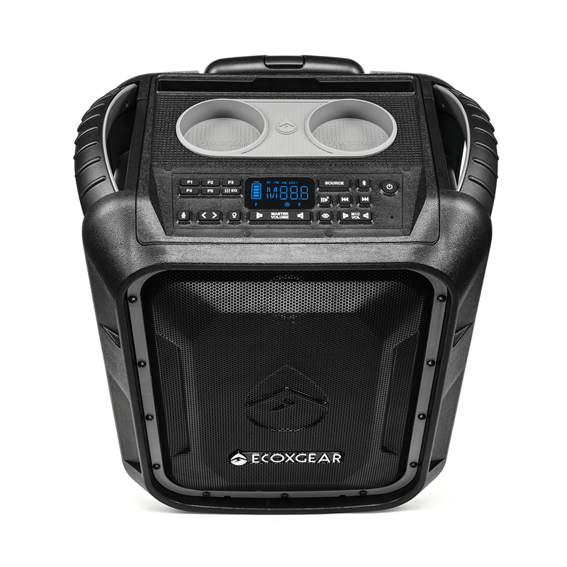 EcoXGear EcoBoulder+ Bluetooth Speaker Suit Case Style Rugged Waterproof IP67 GDI-EXBLD810 - SuperOffice