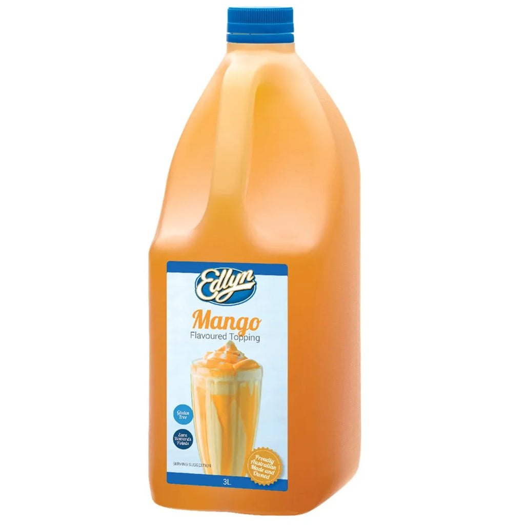 Edlyn Mango Topping 3L Milkshakes Ice Cream Bulk | SuperOffice