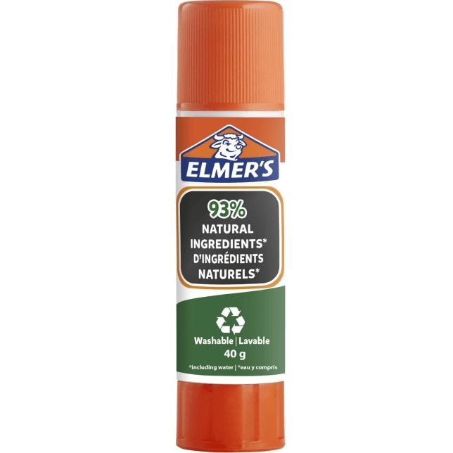 Elmers Eco Glue Stick 40g 93% Natural Ingredients Box 10 2143886 (Box 10) - SuperOffice