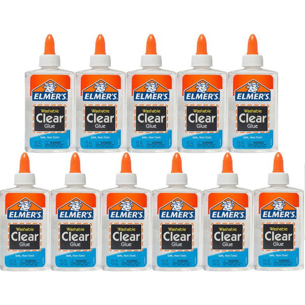 Elmers Liquid School Glue 148ml Clear Art Craft Box 11 E305 (11 Pack) - SuperOffice