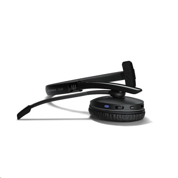 EPOS Adapt 231 Headset Mono USB Type C Wireless Bluetooth Noise Cancelling Microphone Black 1000896 - SuperOffice