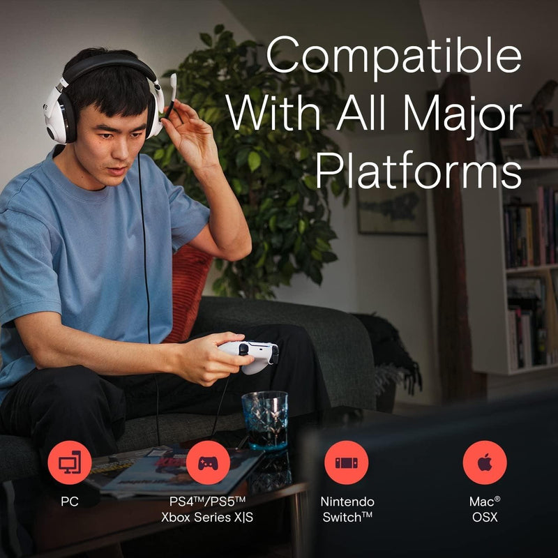 EPOS H3 Gaming Headset Headphones White PC XBOX PS5 Nintendo Microphone 1000889 - SuperOffice