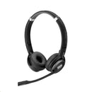 EPOS Impact Headset SDW 5063 Wireless Stereo Binaural MEMS Technology Noise Cancelling Microphone Black 1001017 - SuperOffice