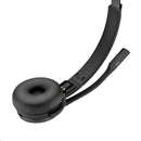 EPOS Impact Headset SDW 5063 Wireless Stereo Binaural MEMS Technology Noise Cancelling Microphone Black 1001017 - SuperOffice