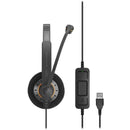 EPOS Sennheiser Enterprise Impact Headset On-Ear SC 60 ML Mono Wired USB Black 1000551 - SuperOffice