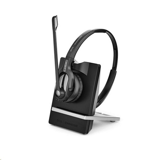 EPOS Sennheiser Headset Impact D 30 USB Stereo Wireless Noise Cancelling Microphone Black 1000993 - SuperOffice