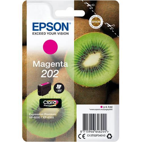 Epson 202 Ink Cartridge Magenta C13T02N392 - SuperOffice
