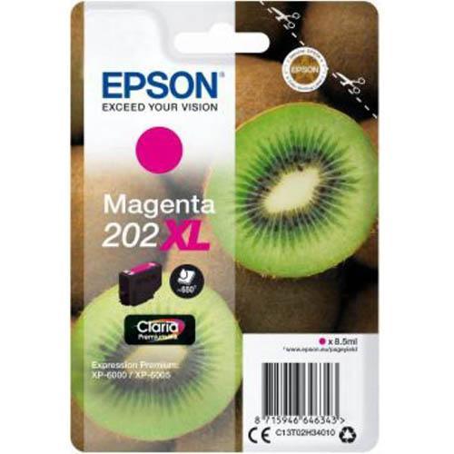 Epson 202Xl Ink Cartridge High Yield Magenta C13T02P392 - SuperOffice
